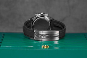 DAYTONA OYSTERFLEX WHITEGOLD BLACK DIAL RING BEZEL (2024)