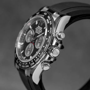 DAYTONA OYSTERFLEX WHITEGOLD BLACK DIAL RING BEZEL (2024)