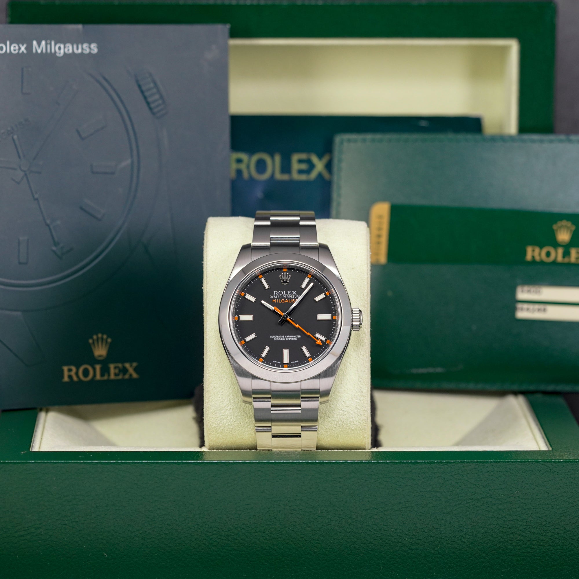 MILGAUSS 116400 BLACK DIAL (2009)