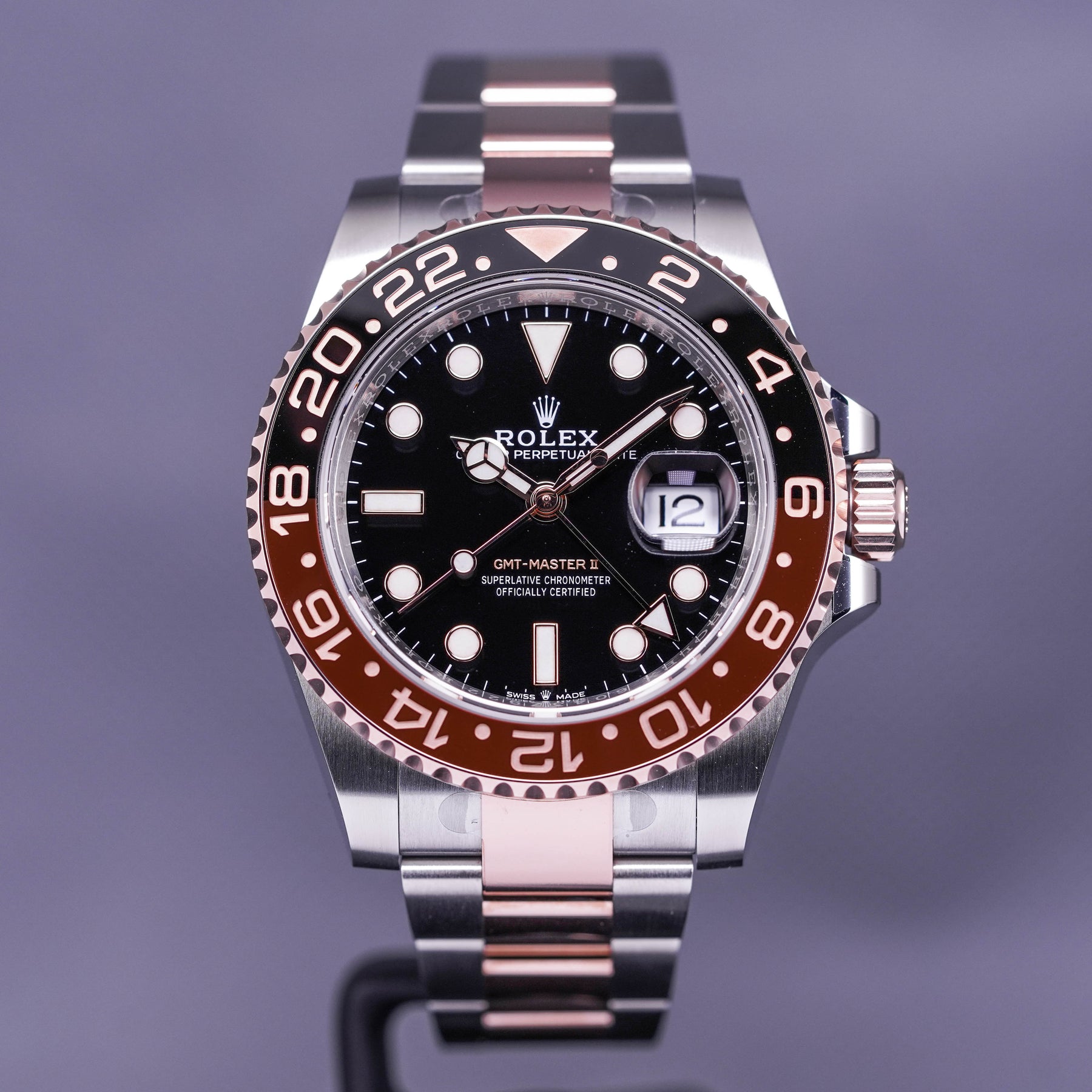 GMT MASTER-II ROOTBEER TWOTONE ROSEGOLD (2022)