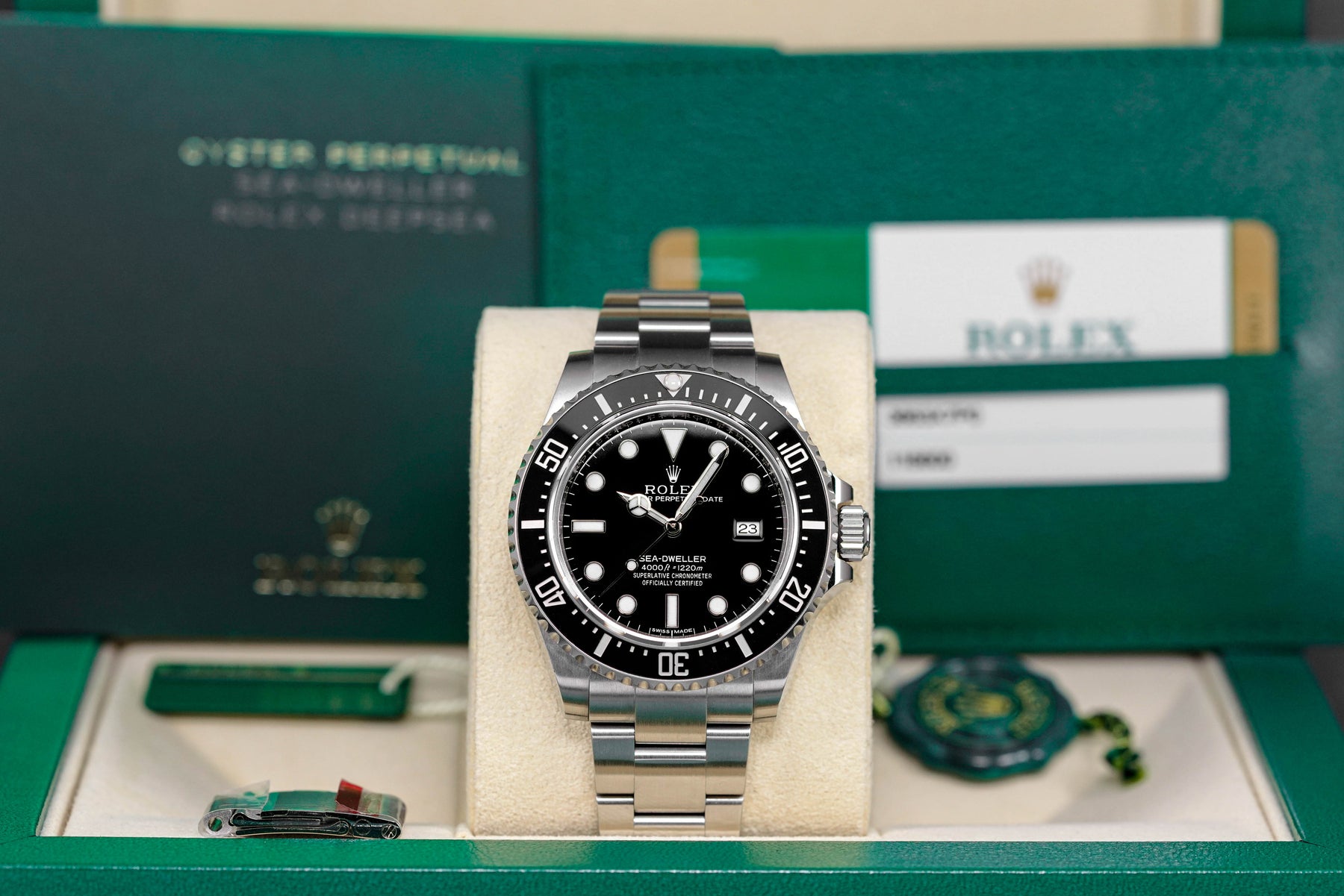 Rolex sea dweller hot sale green dial