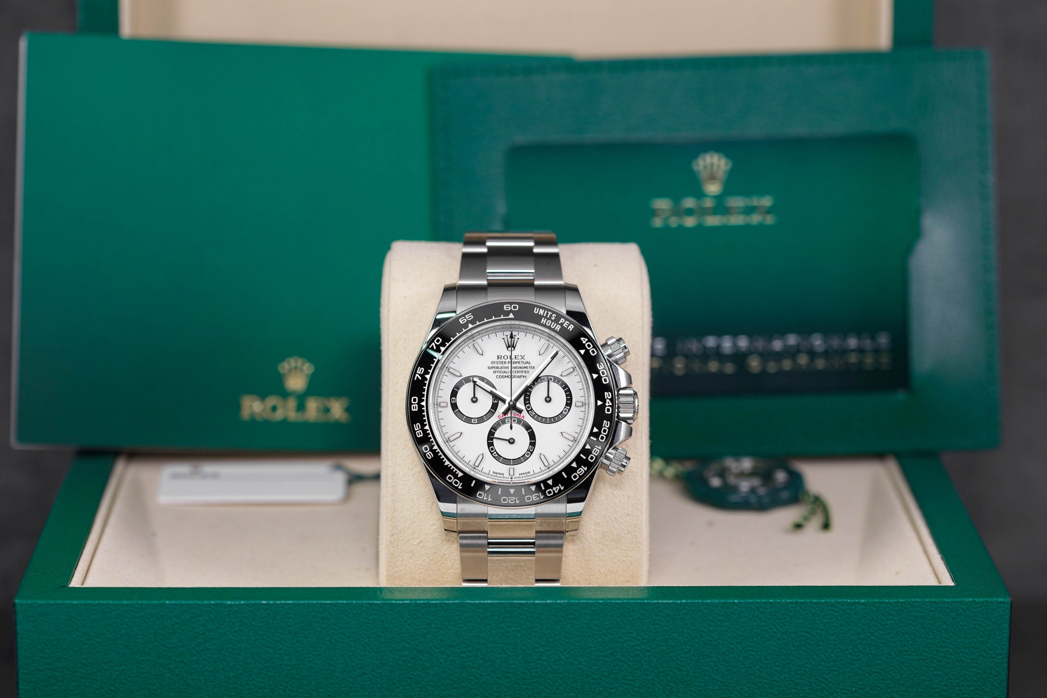 DAYTONA WHITE PANDA CERAMIC RING BEZEL (2025)