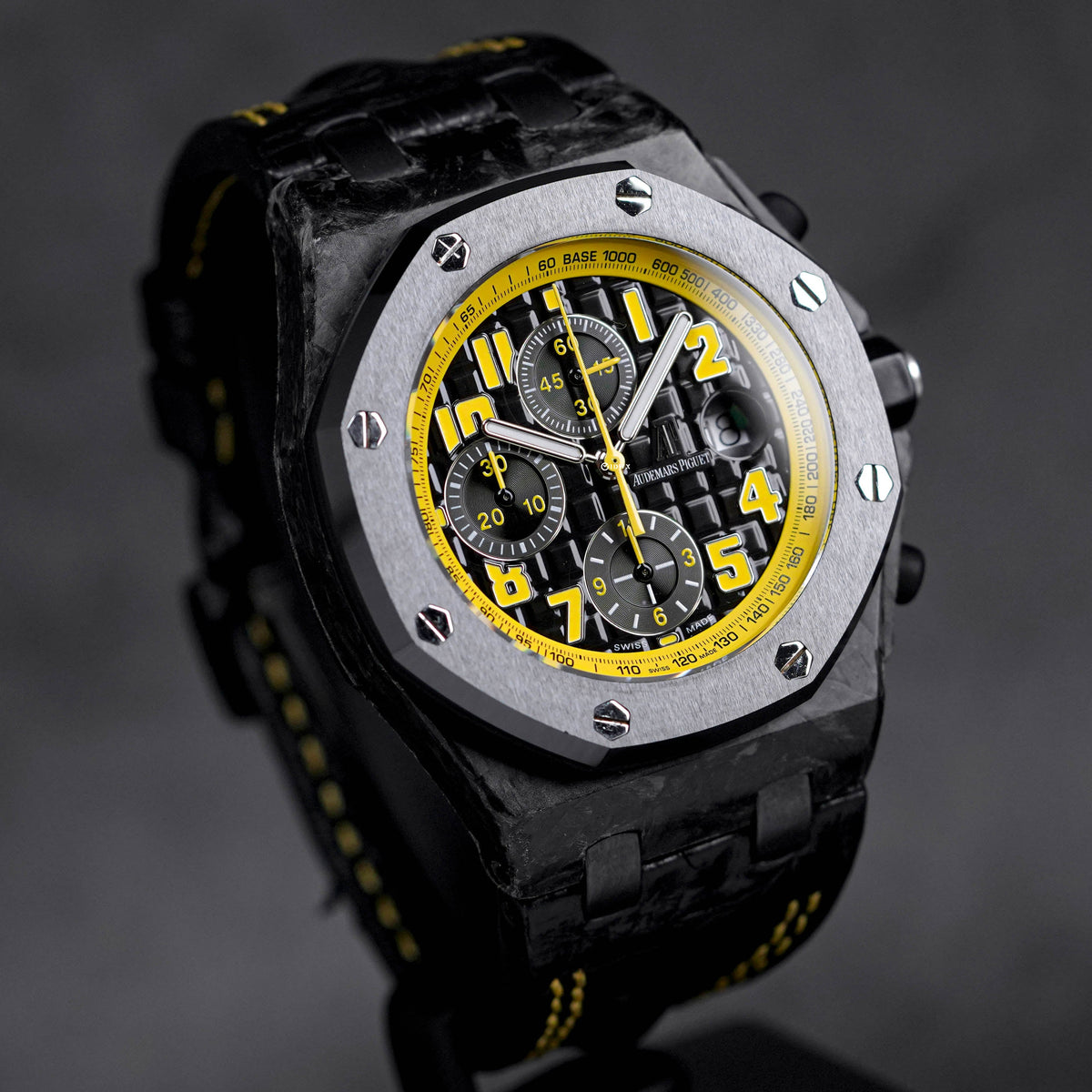 ROYAL OAK OFFSHORE CHRONOGRAPH 42MM CARBON 'BUMBLE BEE' CERAMIC BEZEL (2012)