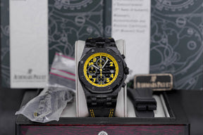 ROYAL OAK OFFSHORE CHRONOGRAPH 42MM CARBON 'BUMBLE BEE' CERAMIC BEZEL (2012)