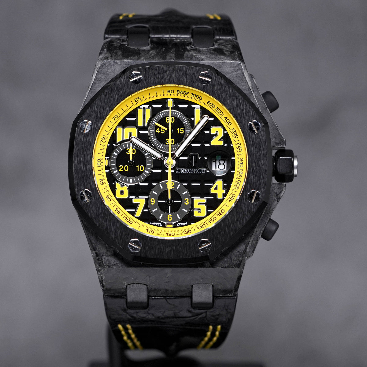 ROYAL OAK OFFSHORE CHRONOGRAPH 42MM CARBON 'BUMBLE BEE' CERAMIC BEZEL (2012)