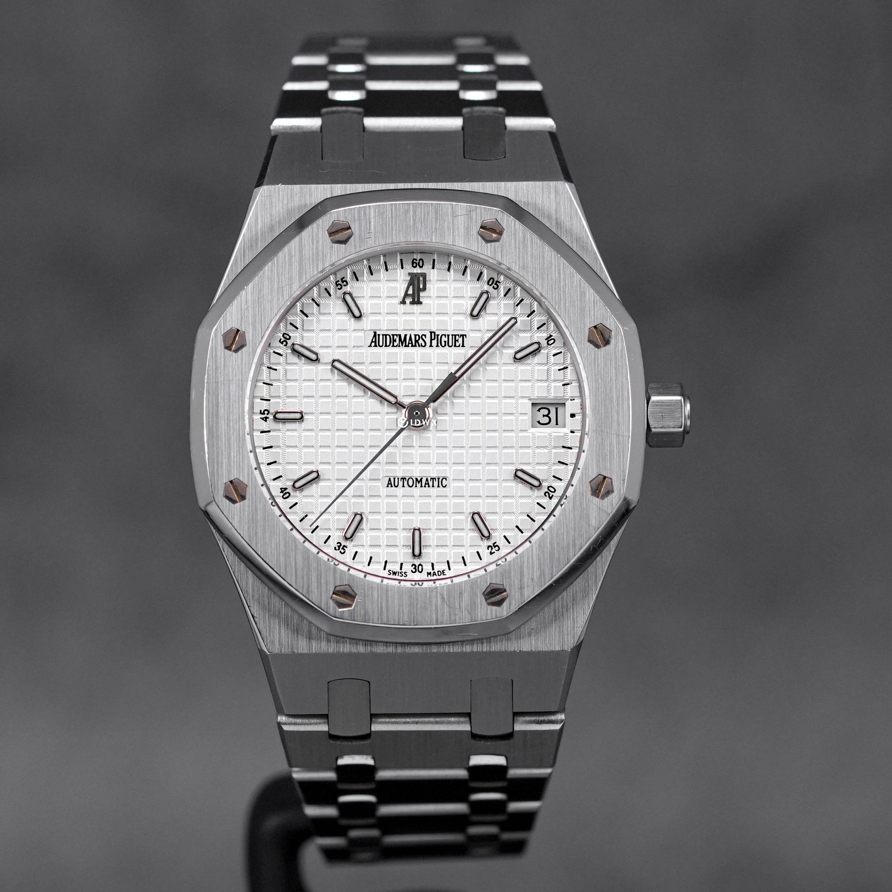 AUDEMARS PIGUET ROYAL OAK 36MM 14790ST WHITE DIAL UNDATED OMNILUXE