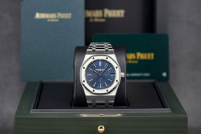 ROYAL OAK 39MM 16202 BLUE DIAL (2023)