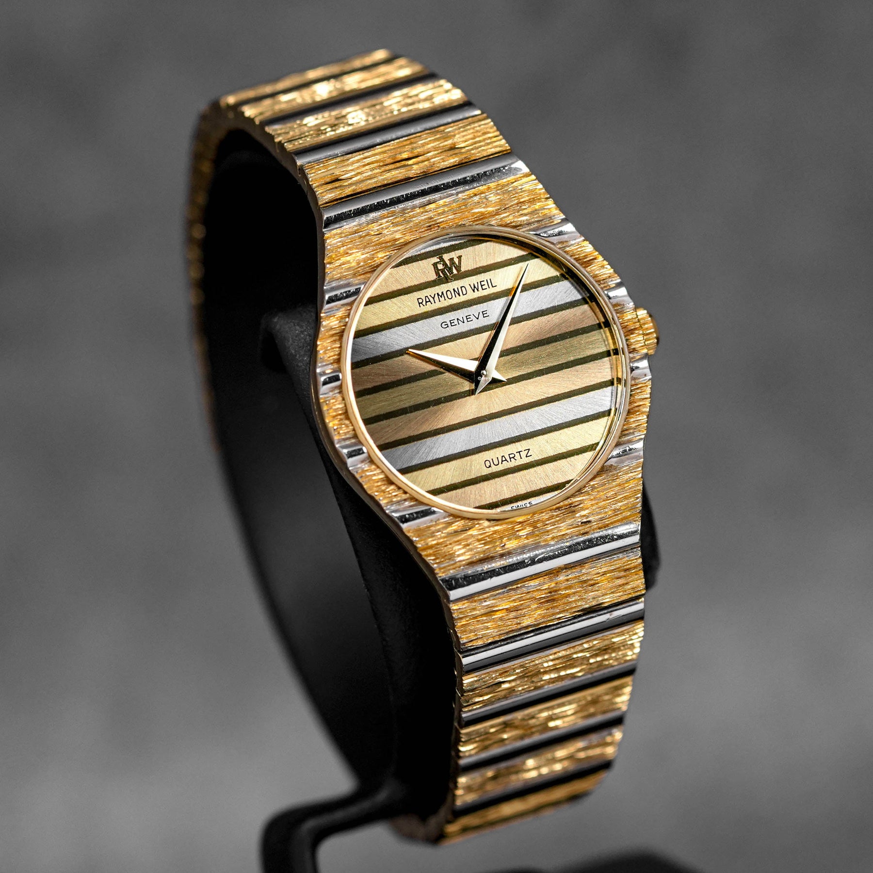 POLO LADIES 9022 TRI-COLOR ELECTROPLATED YELLOWGOLD (WATCH ONLY)