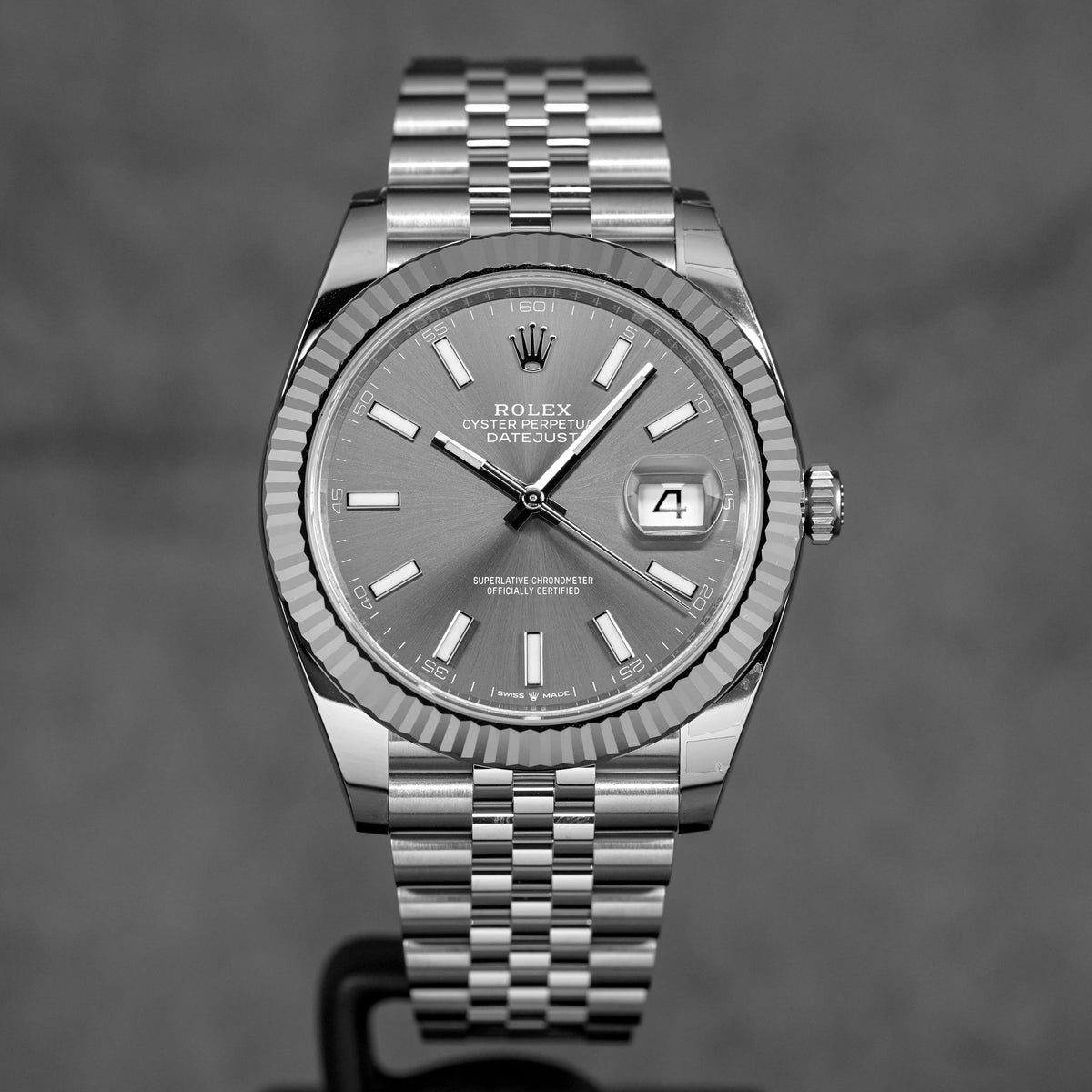 Harga Rolex Datejust 41 Rhodium Indonesia
