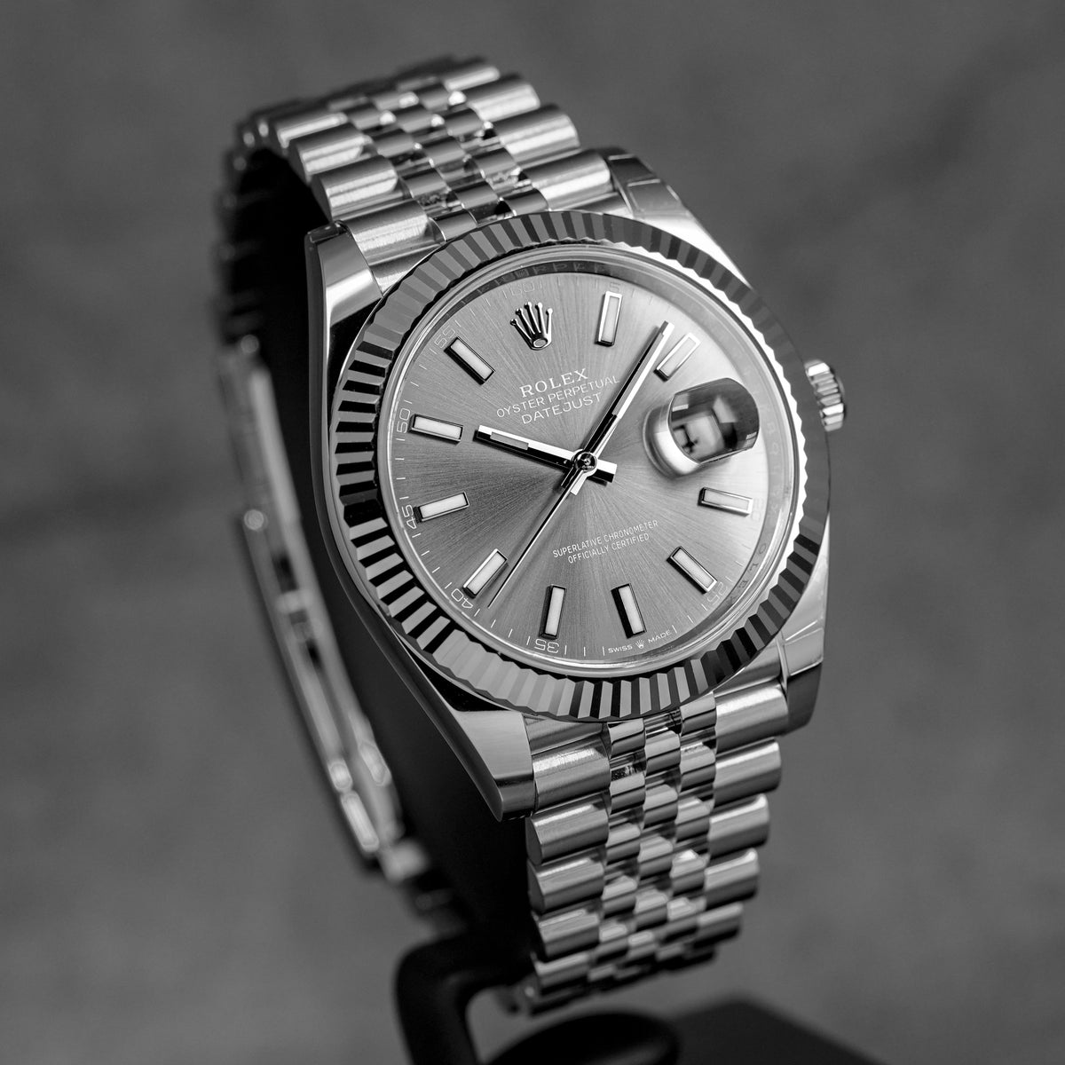 Harga Rolex Datejust 41 Rhodium Indonesia