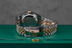 Harga Rolex 36 Twotone Rosegold Rhodium Roman Indonesia