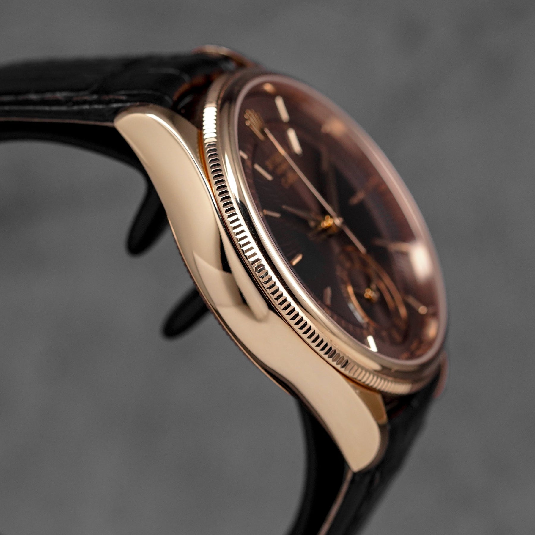 Harga Rolex Cellini Dualtime Rosegold Choco Indonesia