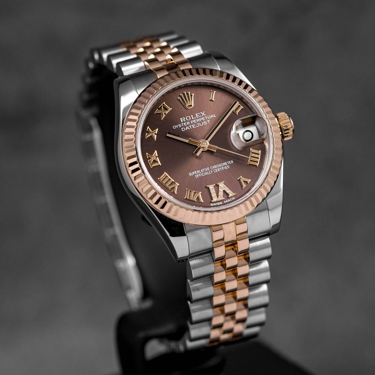 Harga Rolex Datejust 31 Choco Roman Indonesia