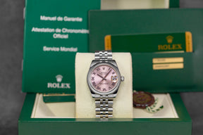 Harga Rolex Datejust 31 Pink Roman Indonesia