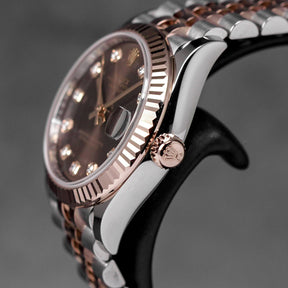 Harga Rolex Datejust 31 Rosegold Choco Diamond Indonesia