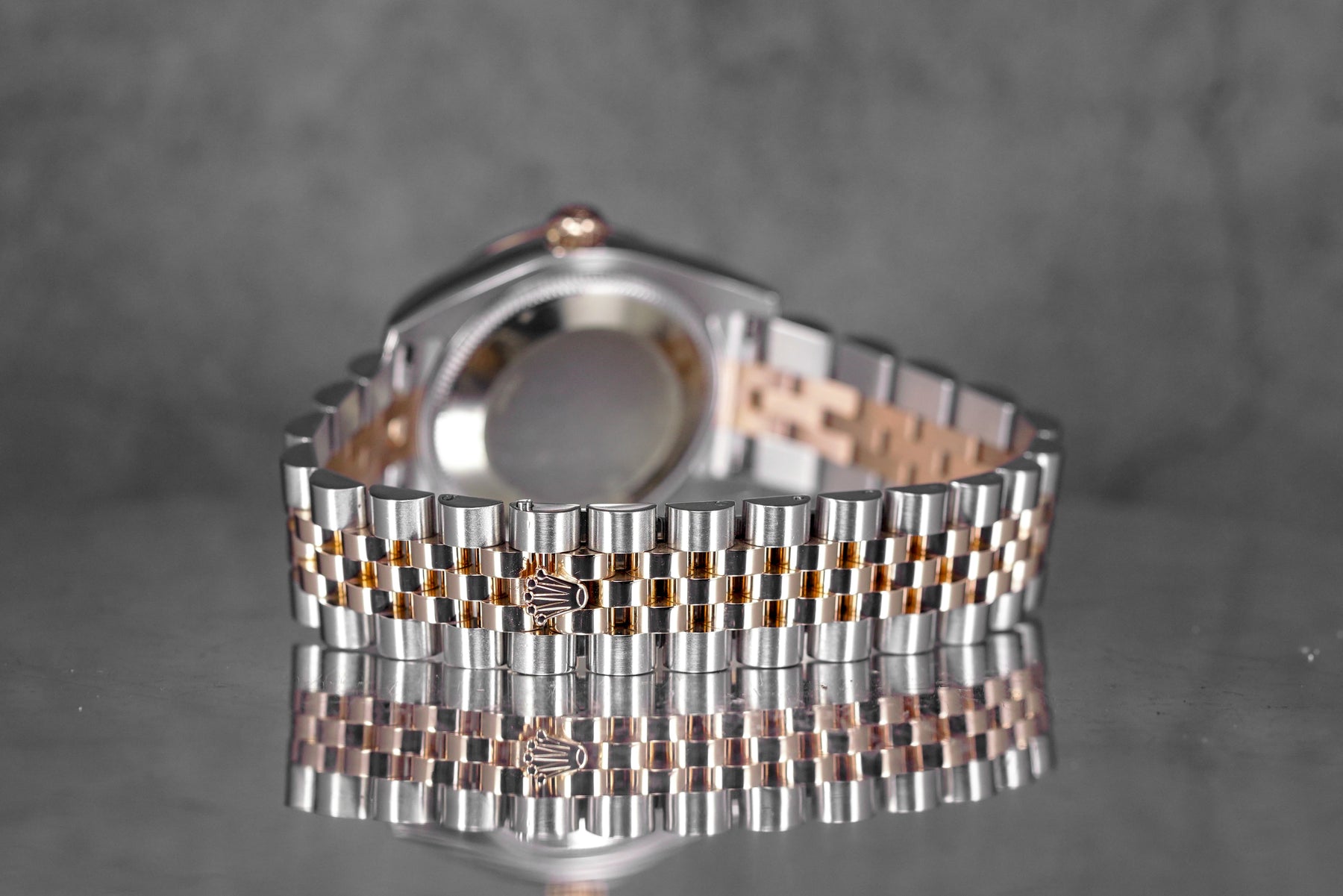 Harga Rolex Datejust 31 Twotone Rosegold Choco Roman Indonesia