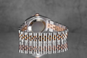 Harga Rolex Datejust 31 Twotone Rosegold Choco Roman Indonesia