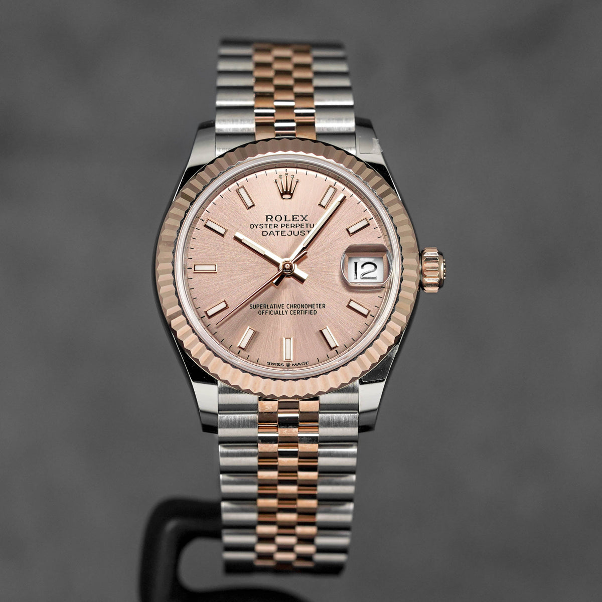 DATEJUST 31MM TWOTONE ROSEGOLD SALMON DIAL (2024)