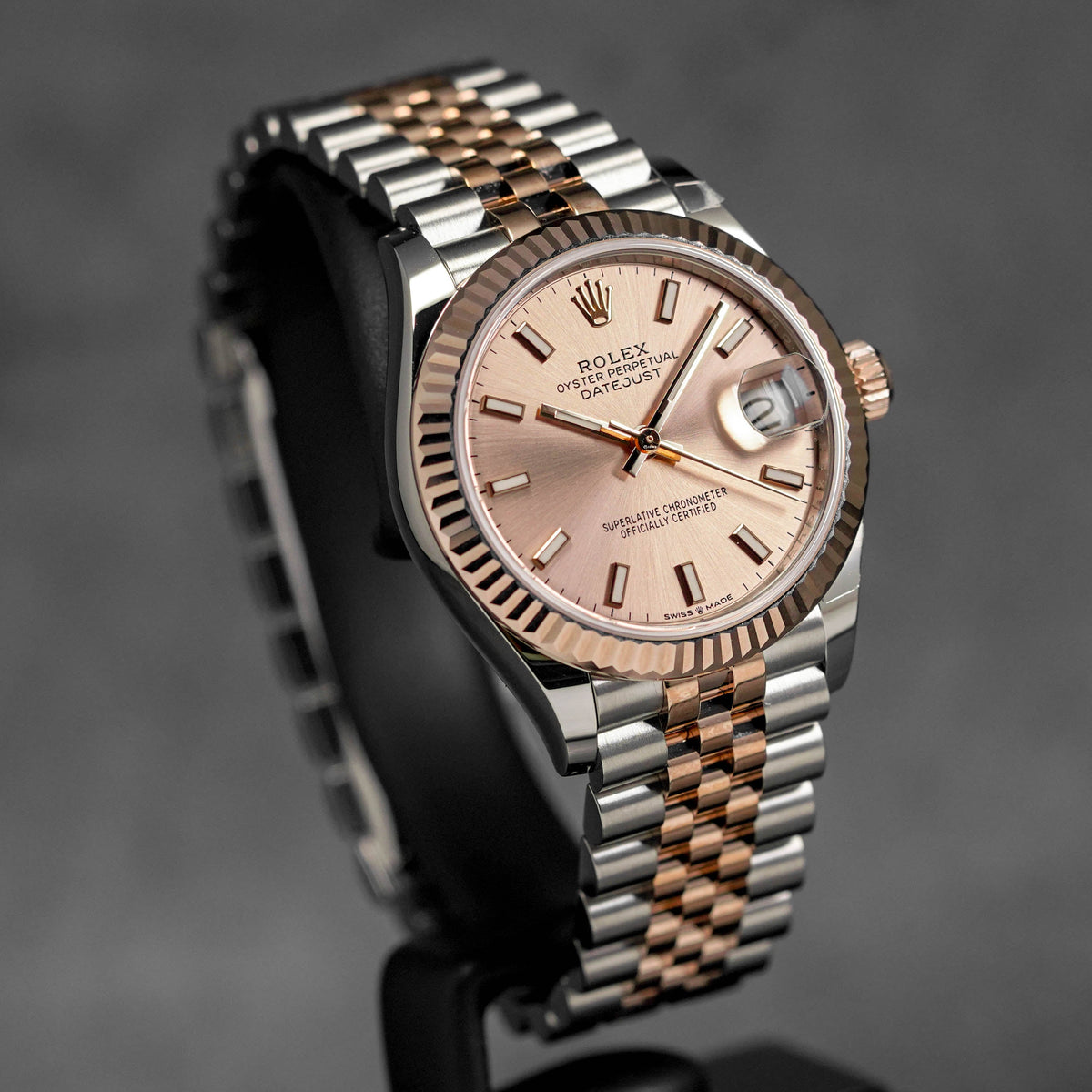 DATEJUST 31MM TWOTONE ROSEGOLD SALMON DIAL (2024)