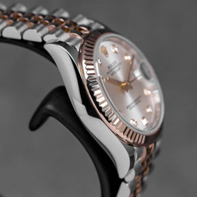 Harga Rolex Datejust 31 Twotone Rosegold Silver Diamond Indonesia