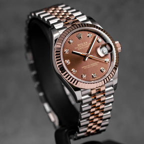 Harga Rolex Datejust 31mm Rosegold Choco Indonesia