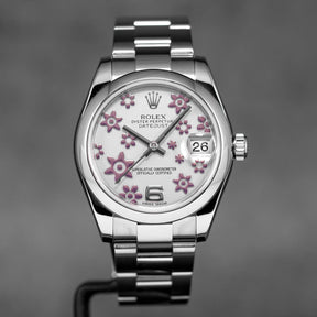 Harga Rolex Datejust 31mm Silver Floral Indonesia