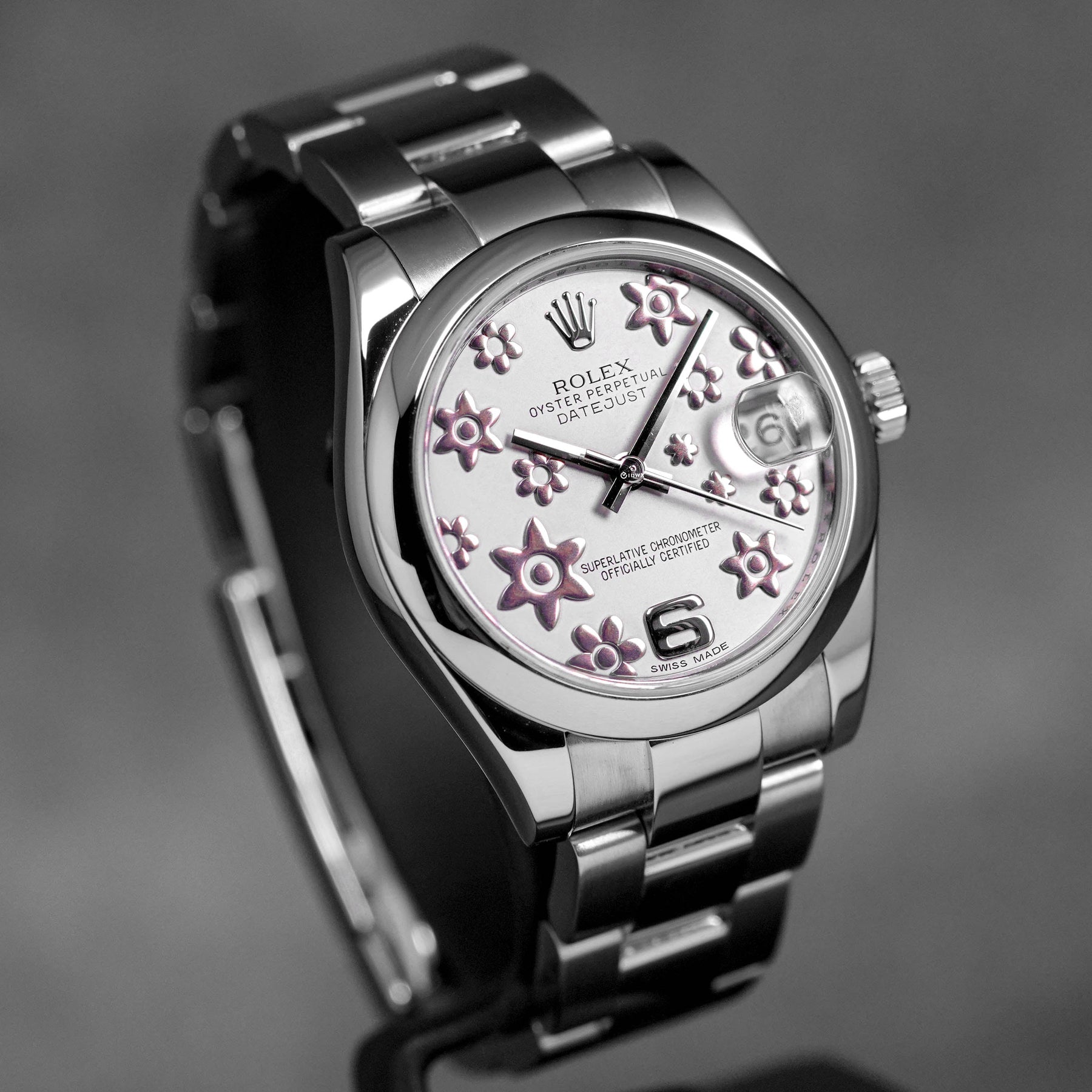 Harga Rolex Datejust 31mm Silver Floral Indonesia