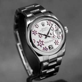 Harga Rolex Datejust 31mm Silver Floral Indonesia