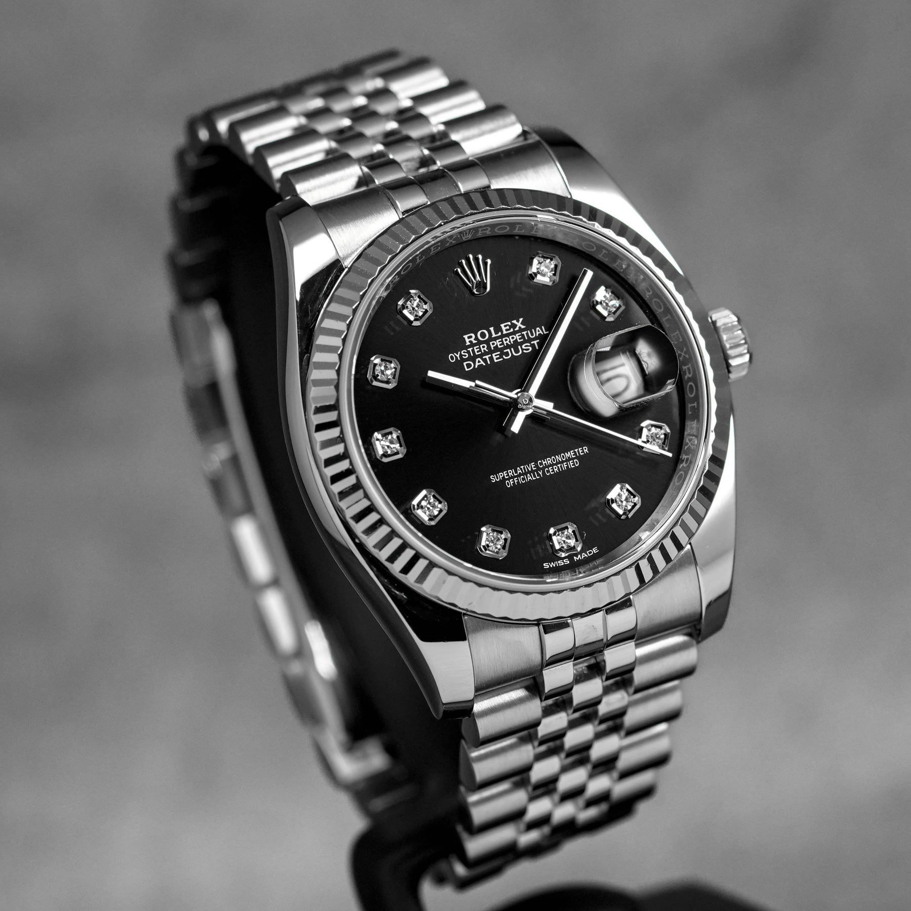 Harga Rolex Datejust 36 Black Diamond Indonesia