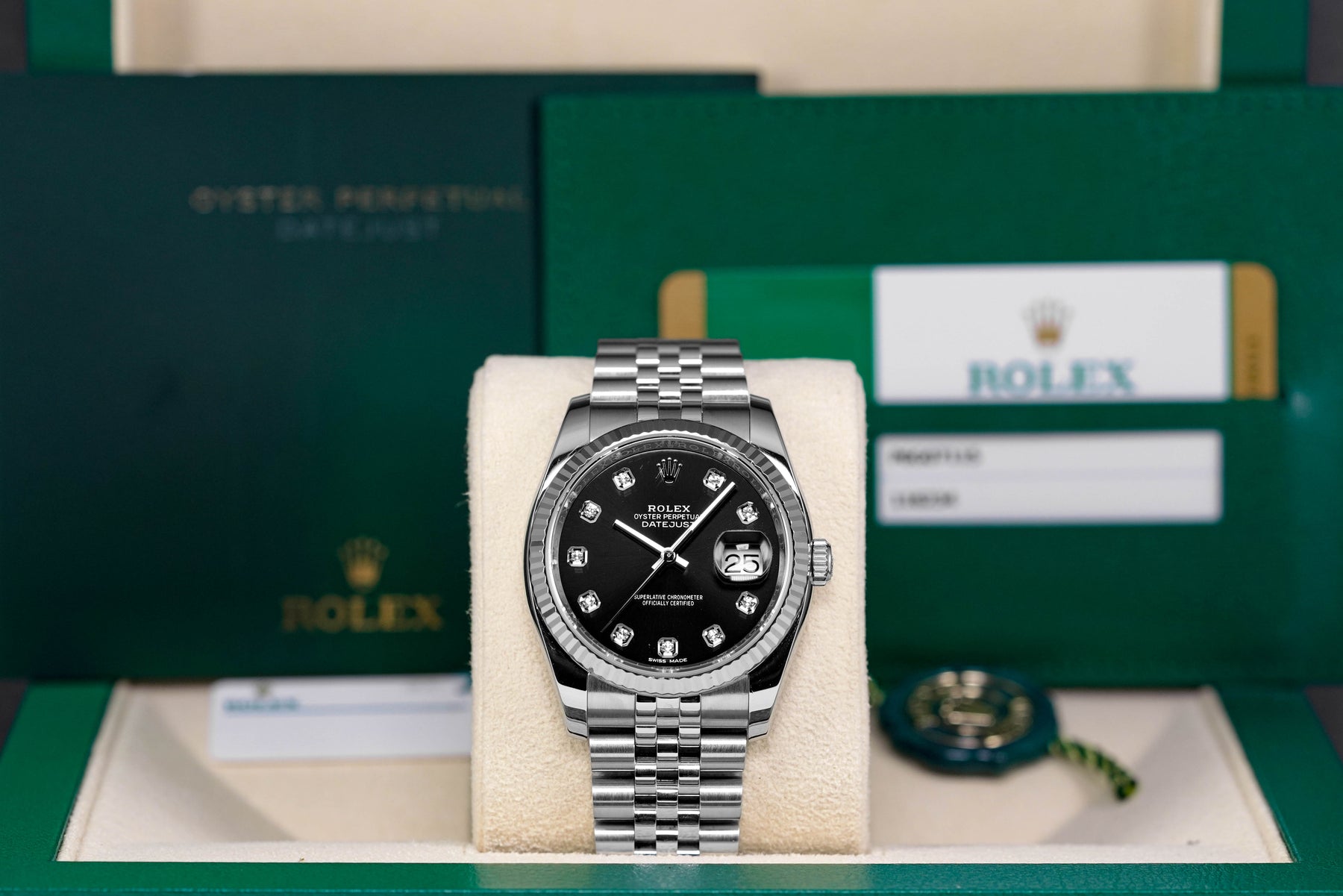Harga Rolex Datejust 36 Black Diamond Indonesia