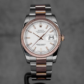 Harga Rolex Datejust 36 Rosegold White Indonesia