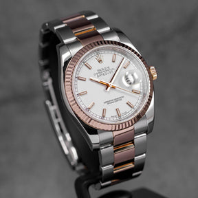 Harga Rolex Datejust 36 Rosegold White Indonesia