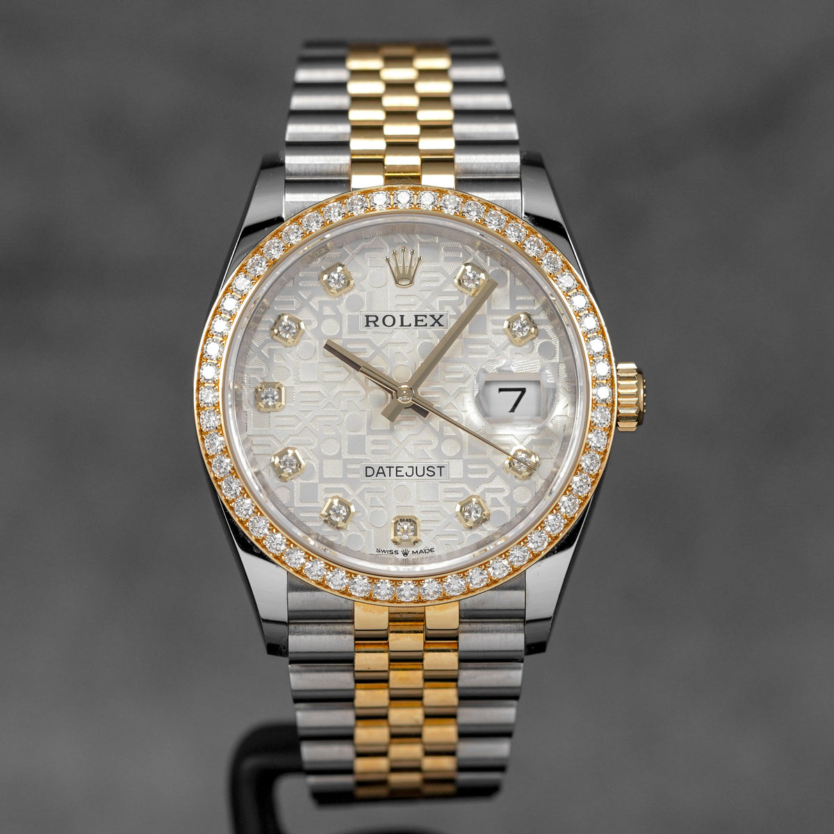 Harga Rolex Datejust 36 Silver Computerized Diamond Indonesia