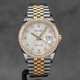 Harga Rolex Datejust 36 Silver Computerized Diamond Indonesia