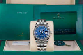 Harga Rolex Datejust 36mm Blue Diamond Indonesia Terbaru
