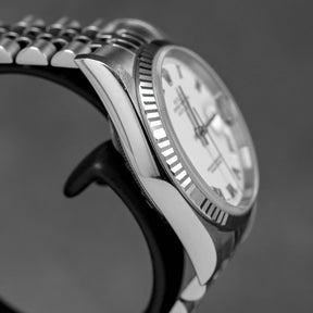 DATEJUST 36MM WHITE ROMAN DIAL Y SERIES (UNDATED)