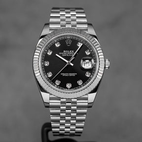 Harga Rolex Datejust 41 Black Diamond Indonesia