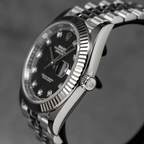 Harga Rolex Datejust 41 Black Diamond Indonesia
