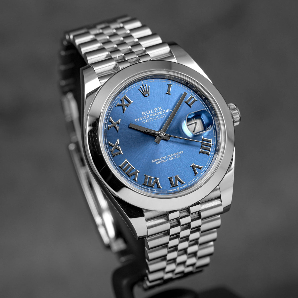 Harga Rolex Datejust 41 Blue Azzurro Indonesia