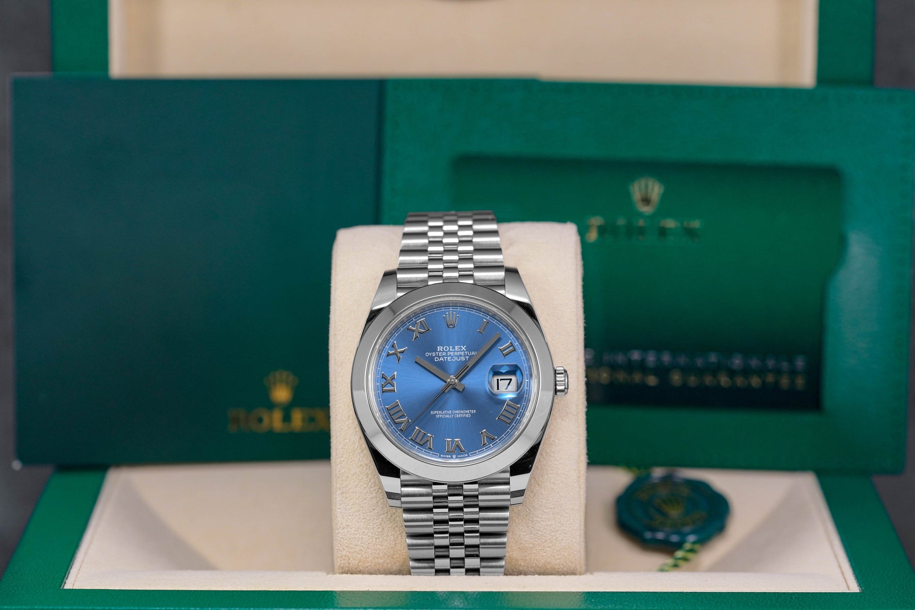 Harga Rolex Datejust 41 Blue Azzurro Indonesia