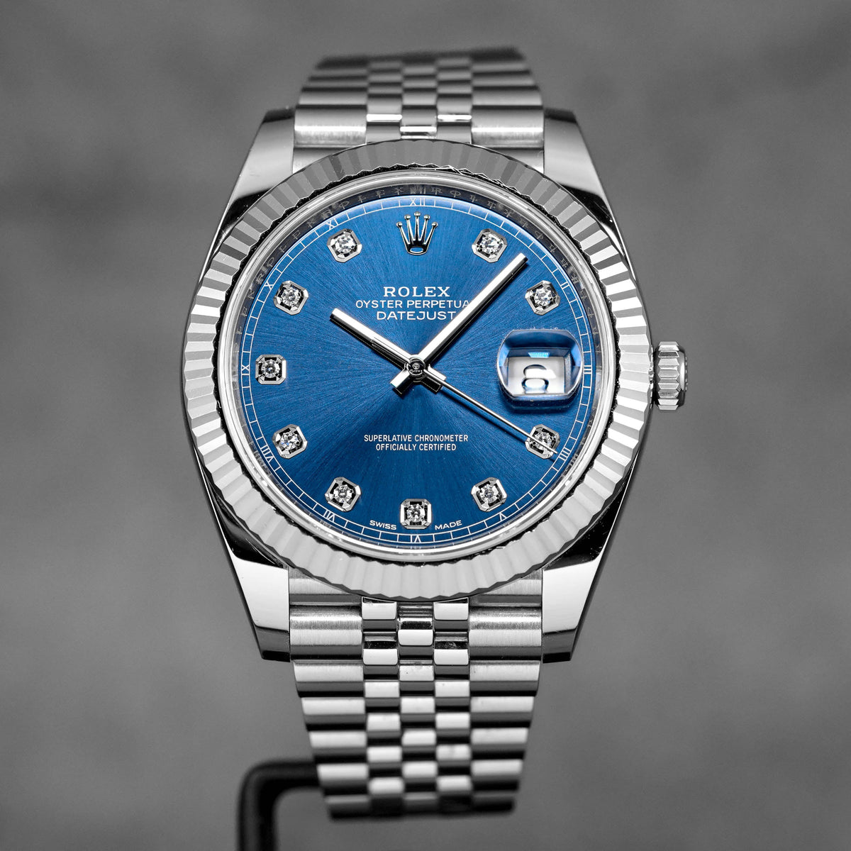 Harga Rolex Datejust 41 Blue Diamond Indonesia