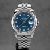DATEJUST 41MM BLUE DIAMOND DIAL (2025)