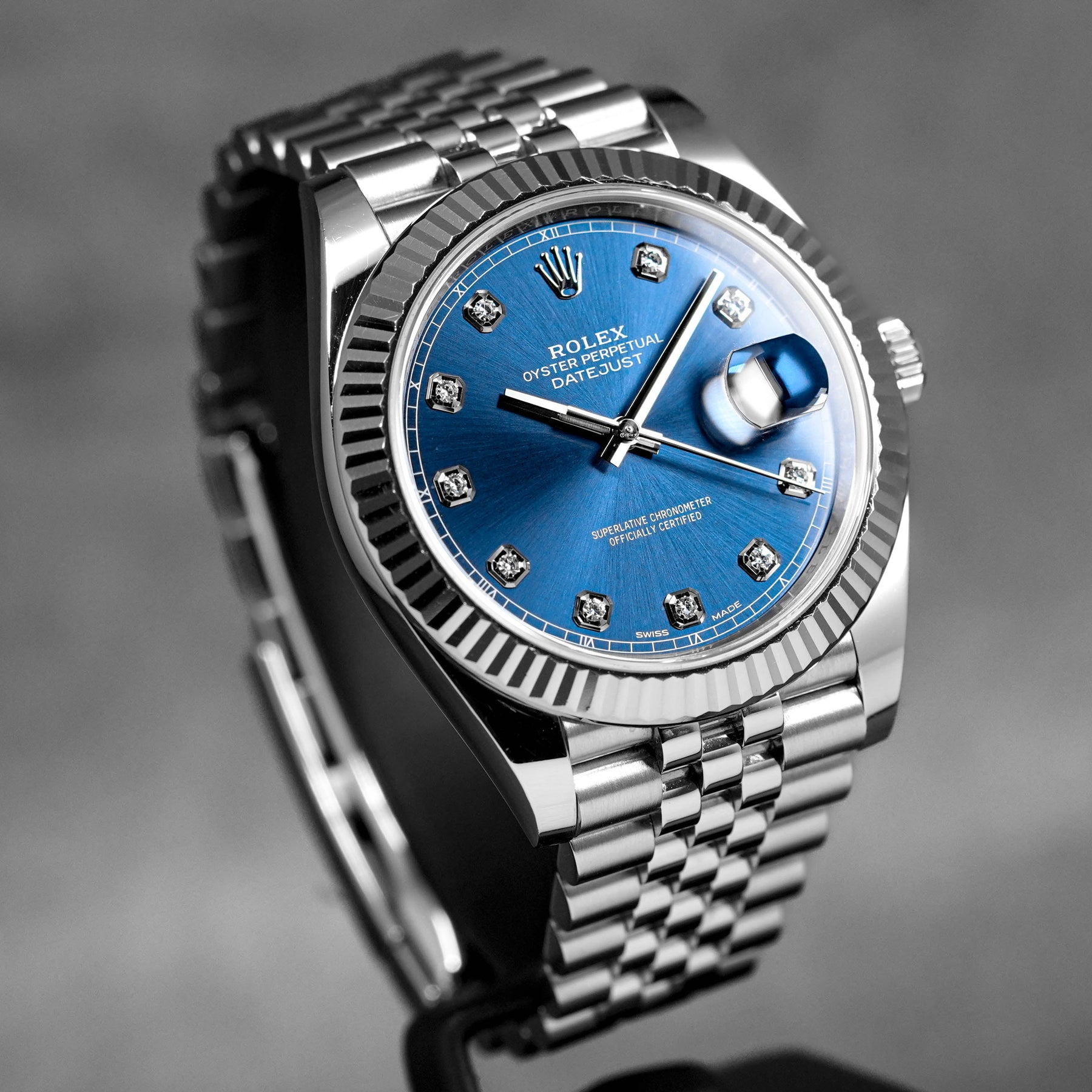 Harga Rolex Datejust 41 Blue Diamond Indonesia