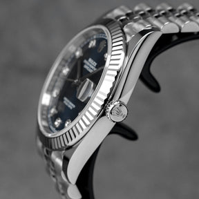 DATEJUST 41MM BLUE DIAMOND DIAL (2025)