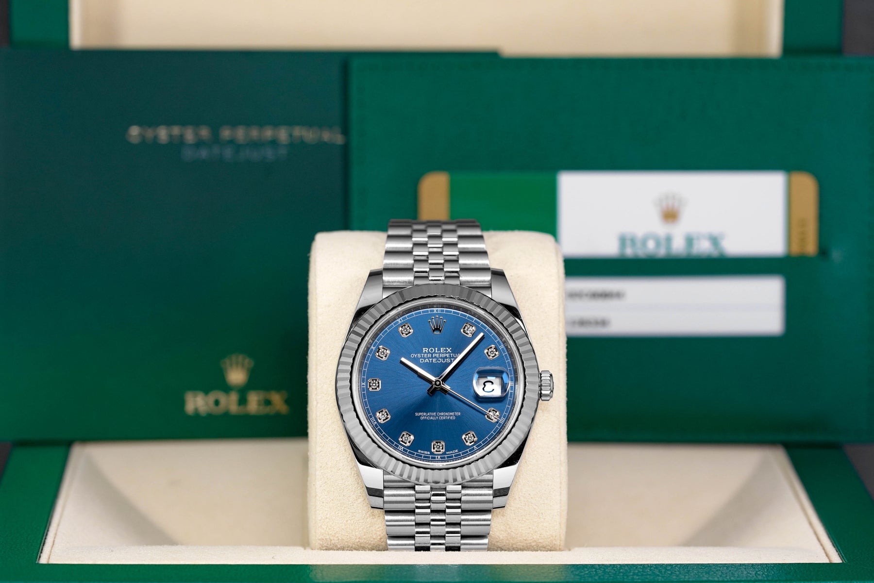 Harga Rolex Datejust 41 Blue Diamond Indonesia