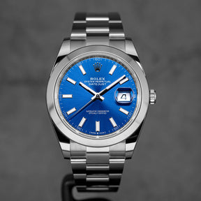 DATEJUST 41MM BLUE DIAL (2025)
