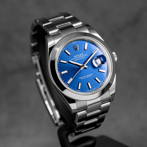 DATEJUST 41MM BLUE DIAL (2025)