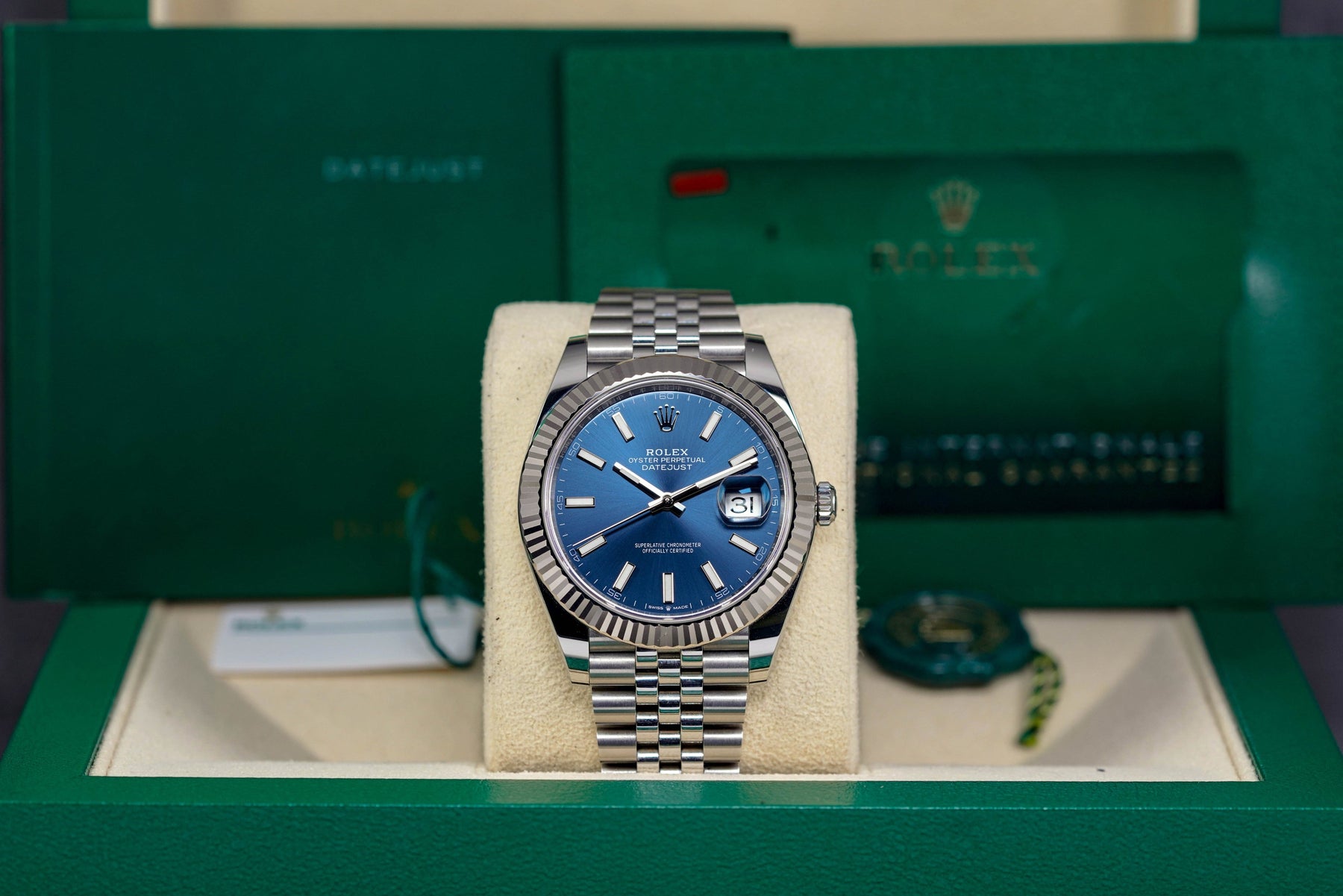 Harga Rolex Datejust 41 Blue Indonesia