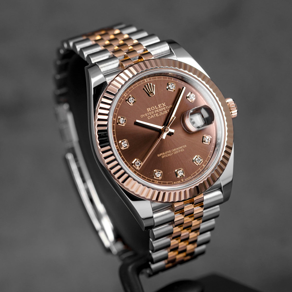 Harga Rolex Datejust 41 Choco Diamond Indonesia