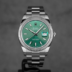 Harga Rolex Datejust 41 Mint Green Indonesia